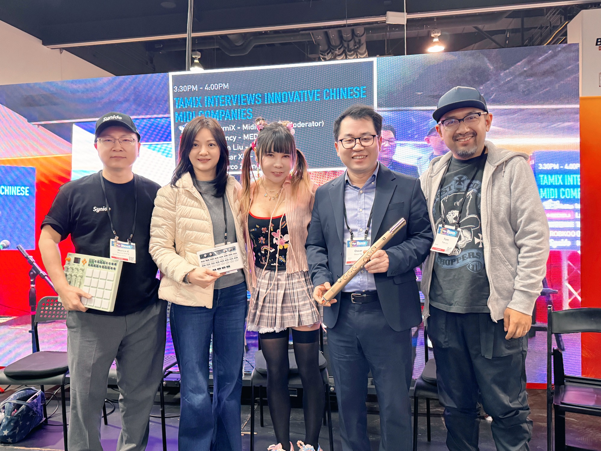 🎙️ tamiX Interviews Innovative Chinese MIDI Companies @ NAMM SHOW 2025, Anaheim Convention Center, LA